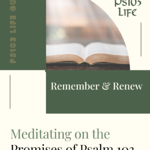 Downloadable PDF Guide - Meditating on the Promises of Psalm 103
