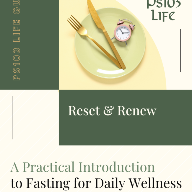 Downloadable PDF Guide - A Practical Introduction to Fasting for Daily Wellness