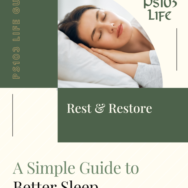 Downloadable PDF Guide - A Simple Guide to Better Sleep