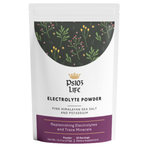 Ps103 Life Electrolyte Powder in resealable pouch