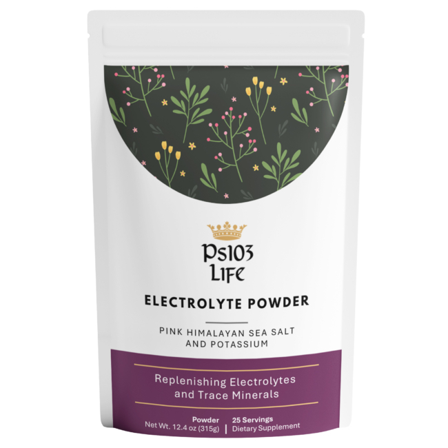 Ps103 Life Electrolyte Powder in resealable pouch